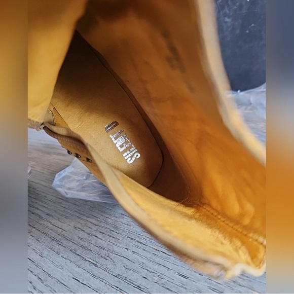 Sundance - Silent D Mustard Ankle Boots - Picture 6 of 9